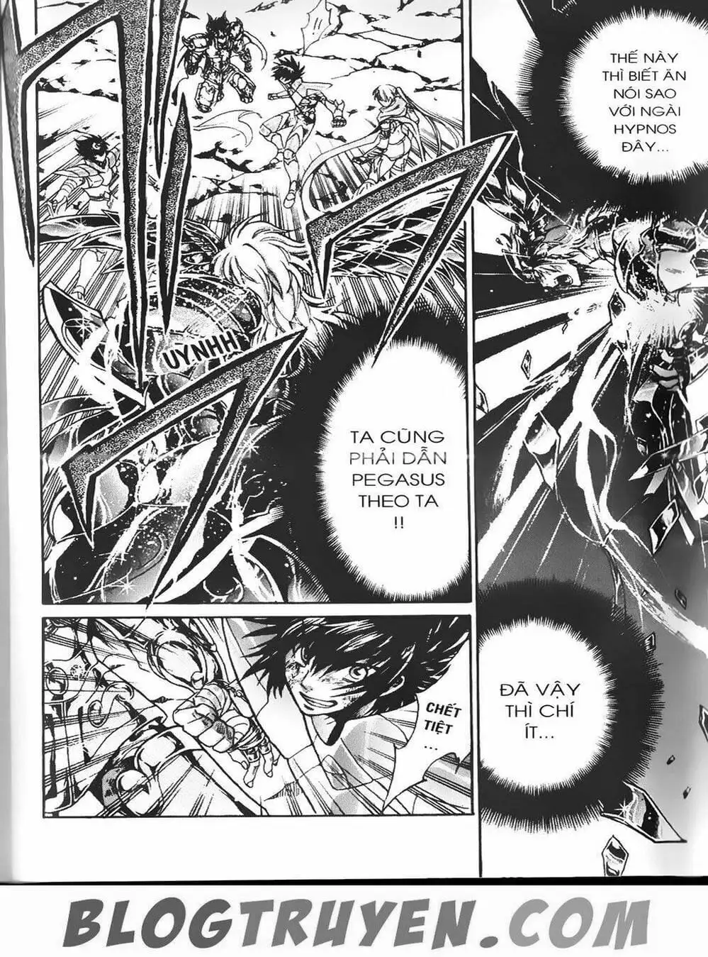 Truyện Tranh Truyền Thuyết Minh Vương - Sain Saiyan: The Lost Canvas trang 4