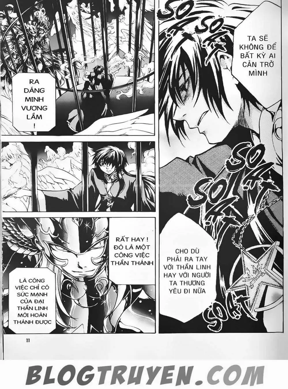 Truyện Tranh Truyền Thuyết Minh Vương - Sain Saiyan: The Lost Canvas trang 4