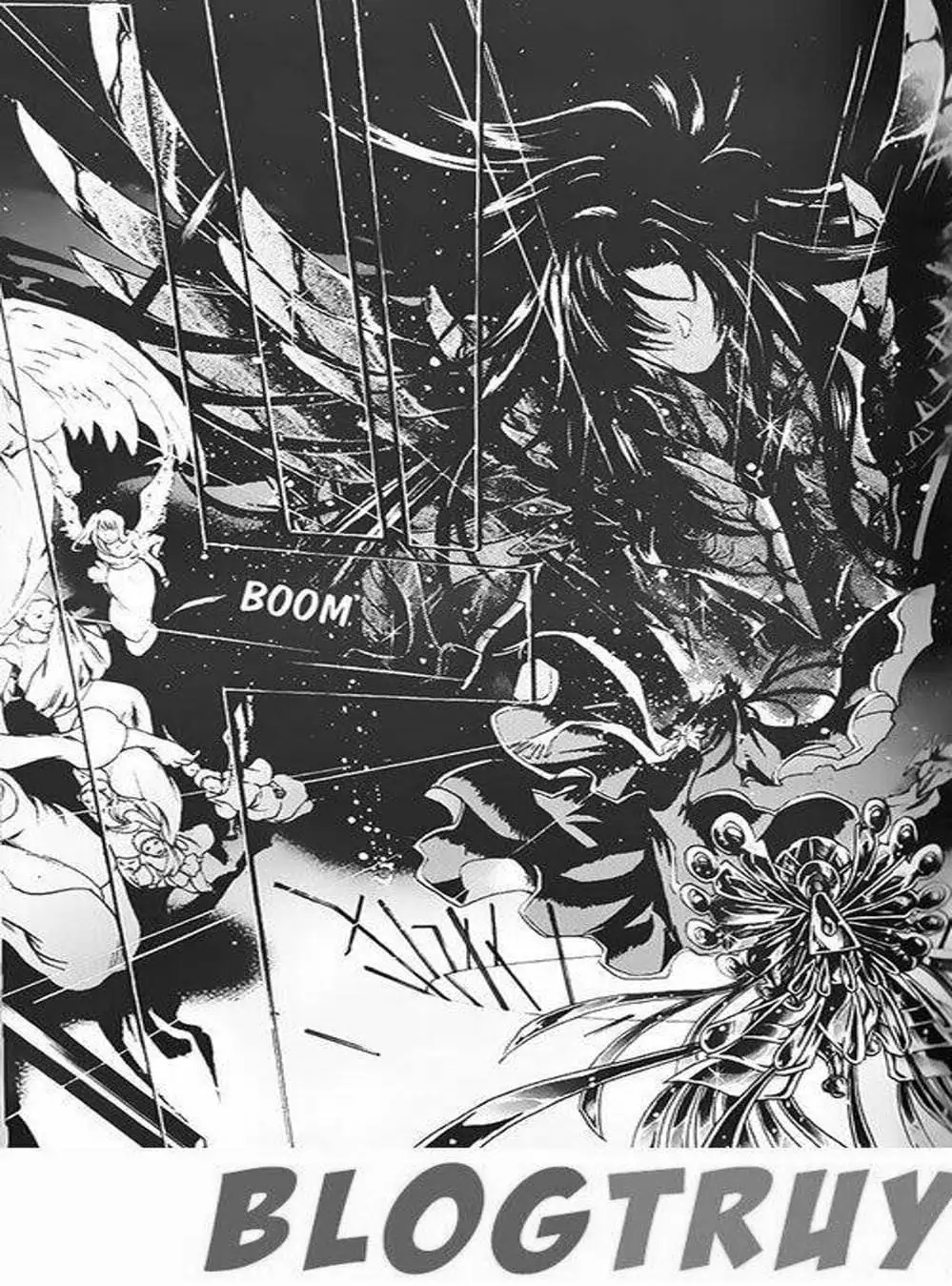 Truyện Tranh Truyền Thuyết Minh Vương - Sain Saiyan: The Lost Canvas trang 4