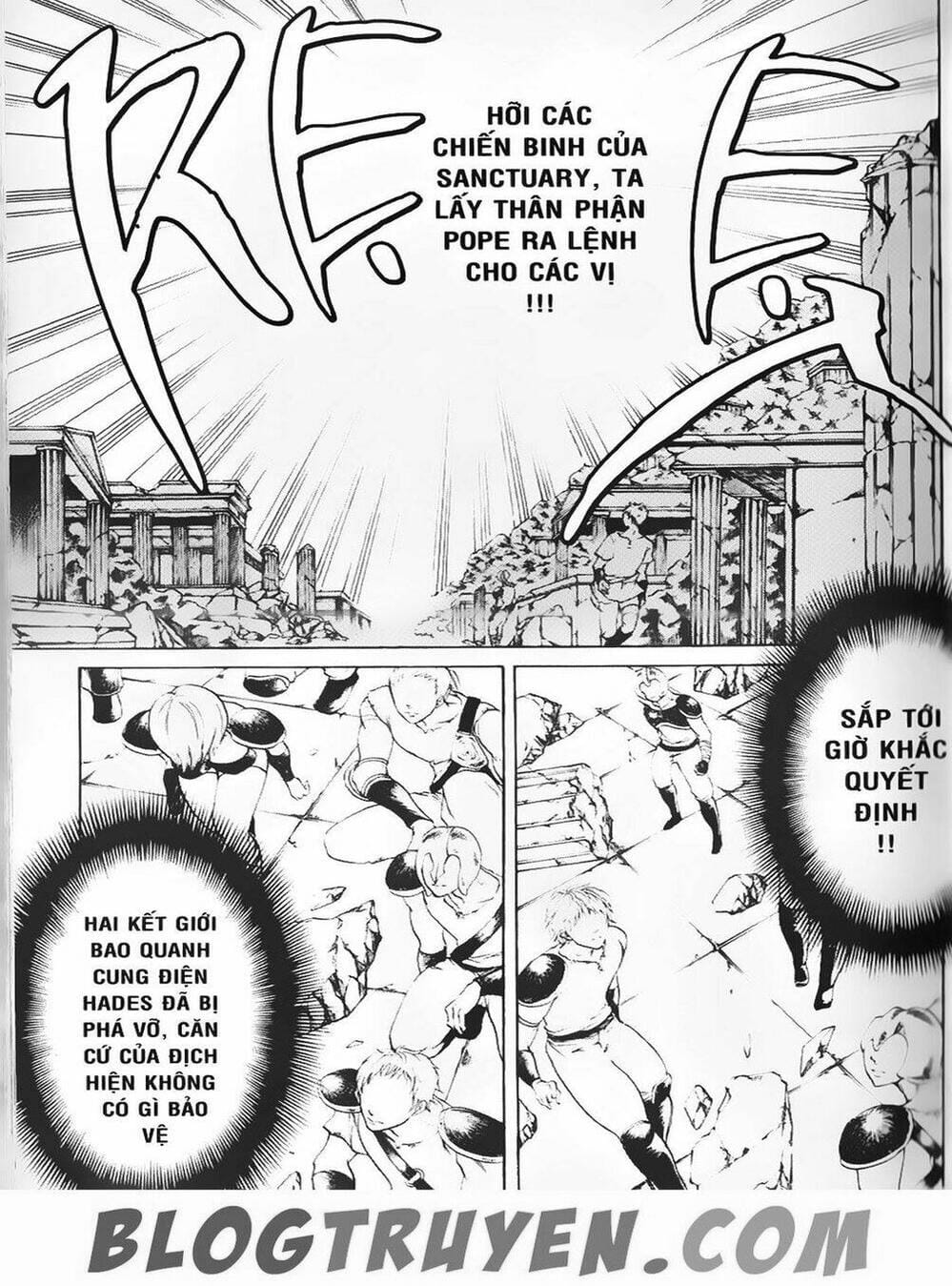 Truyện Tranh Truyền Thuyết Minh Vương - Sain Saiyan: The Lost Canvas trang 4