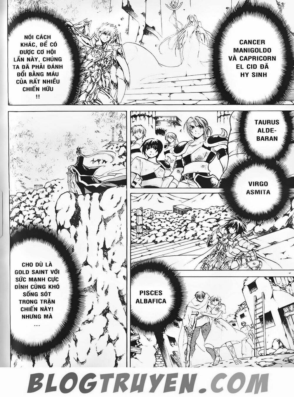 Truyện Tranh Truyền Thuyết Minh Vương - Sain Saiyan: The Lost Canvas trang 4