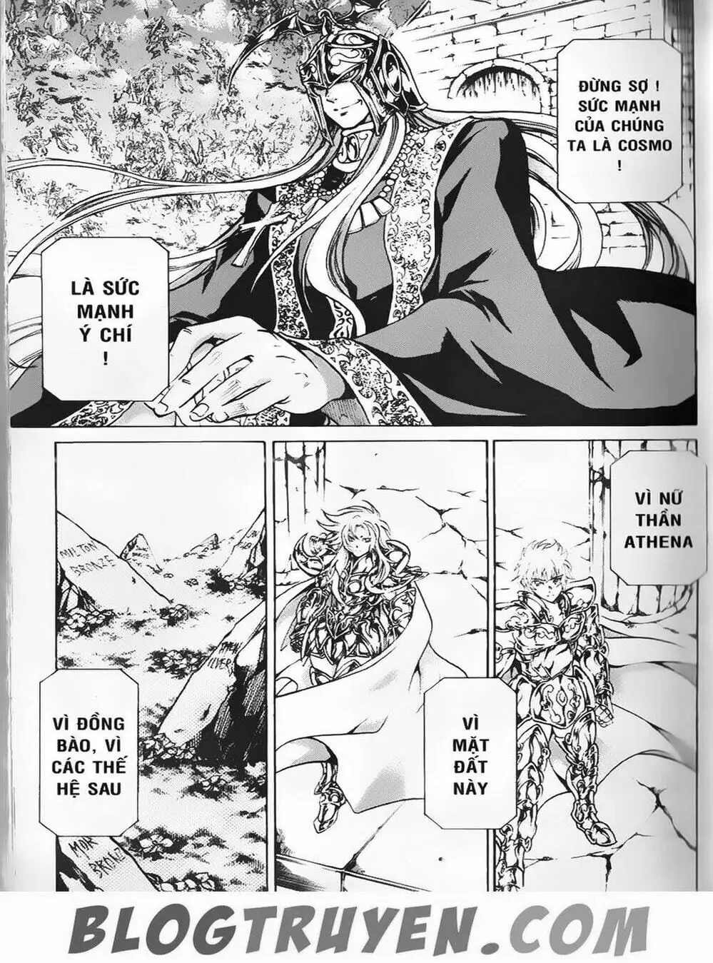 Truyện Tranh Truyền Thuyết Minh Vương - Sain Saiyan: The Lost Canvas trang 4