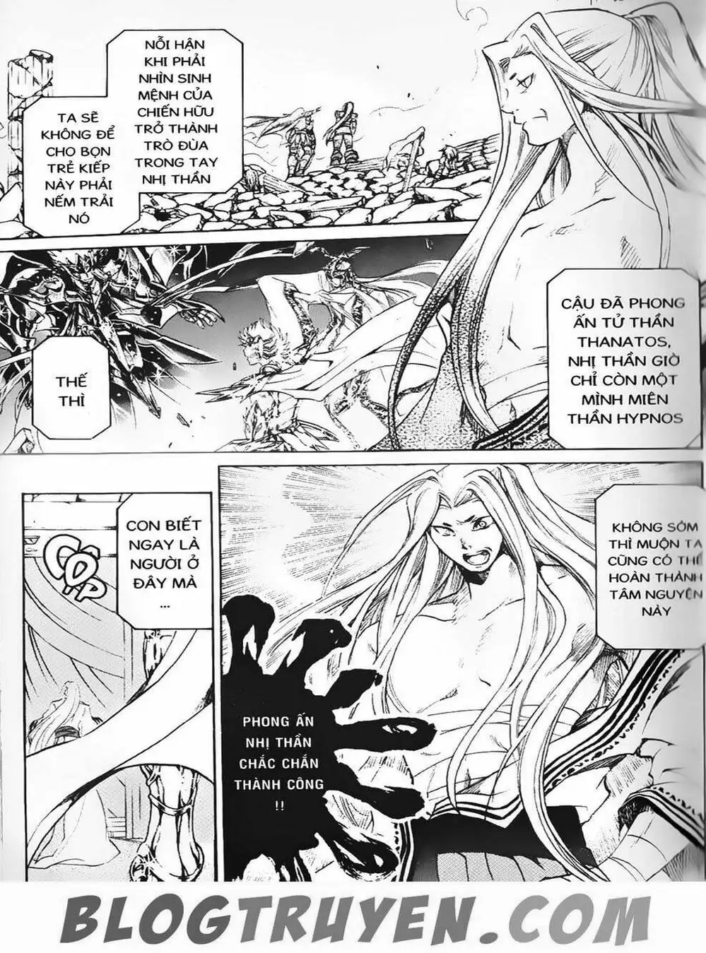 Truyện Tranh Truyền Thuyết Minh Vương - Sain Saiyan: The Lost Canvas trang 4