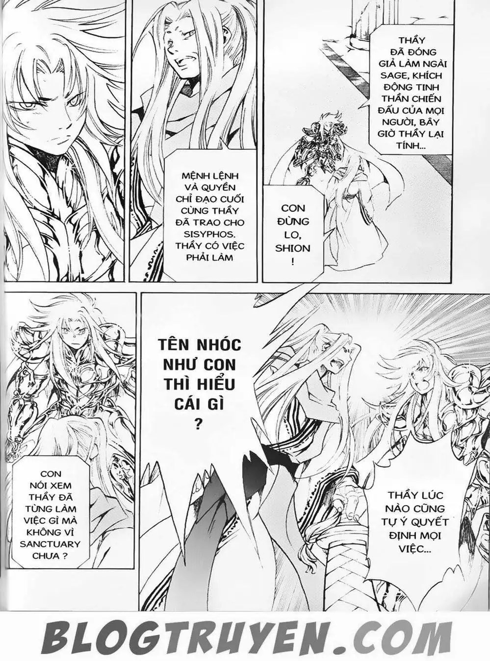 Truyện Tranh Truyền Thuyết Minh Vương - Sain Saiyan: The Lost Canvas trang 4