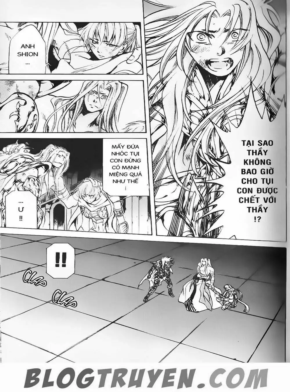 Truyện Tranh Truyền Thuyết Minh Vương - Sain Saiyan: The Lost Canvas trang 4