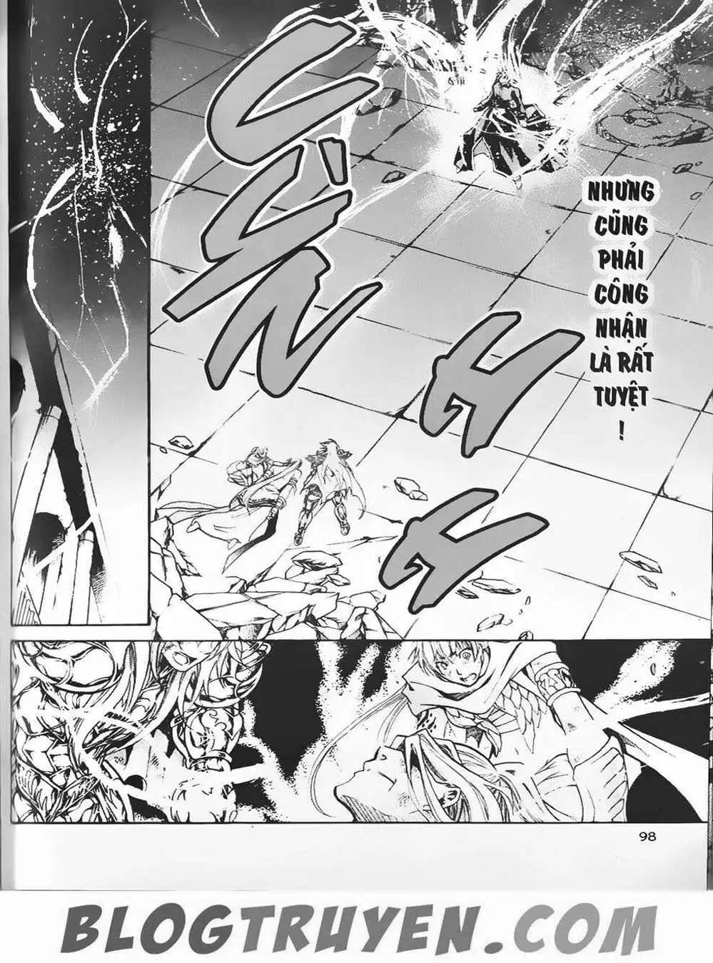 Truyện Tranh Truyền Thuyết Minh Vương - Sain Saiyan: The Lost Canvas trang 4