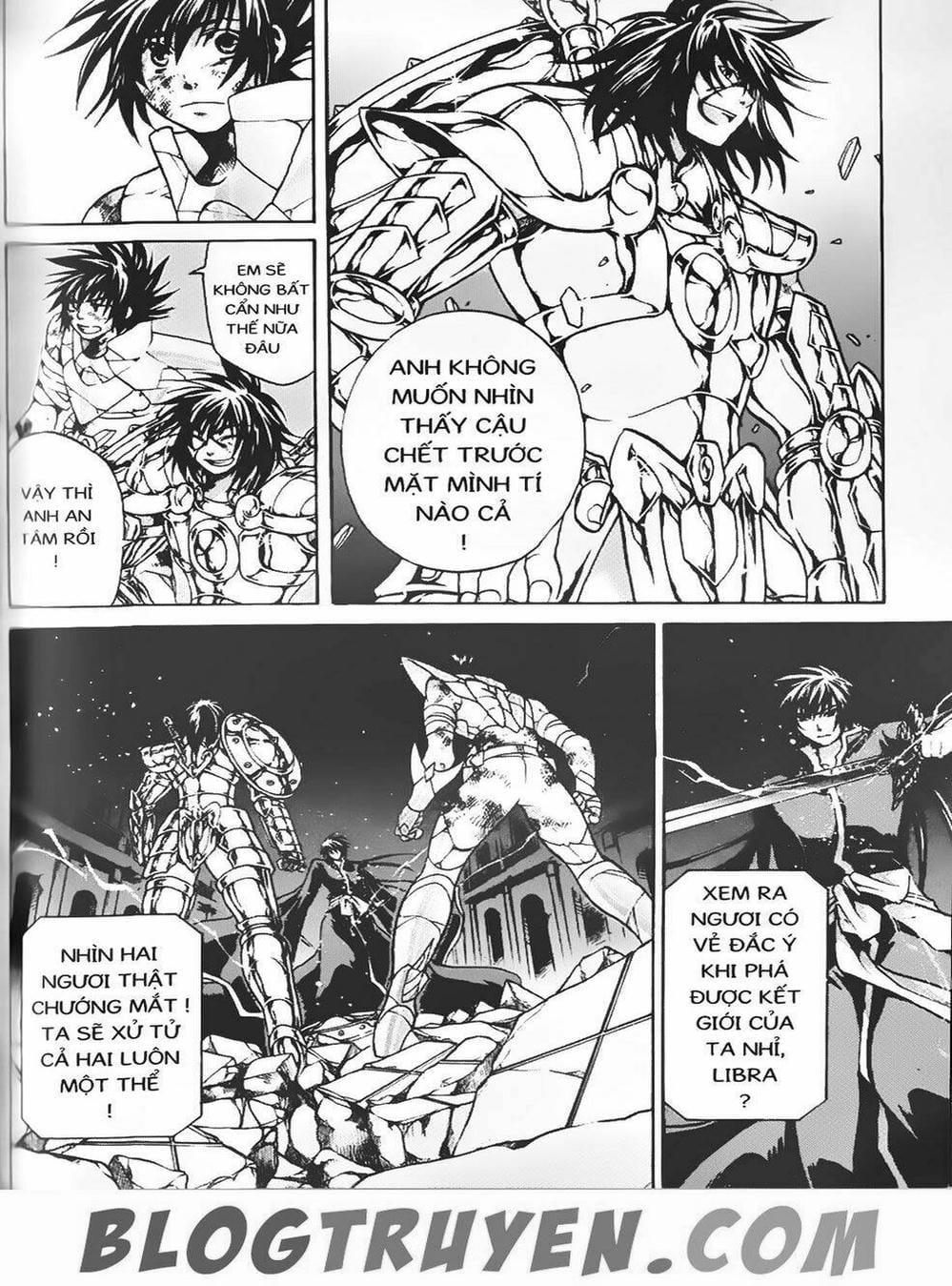 Truyện Tranh Truyền Thuyết Minh Vương - Sain Saiyan: The Lost Canvas trang 4