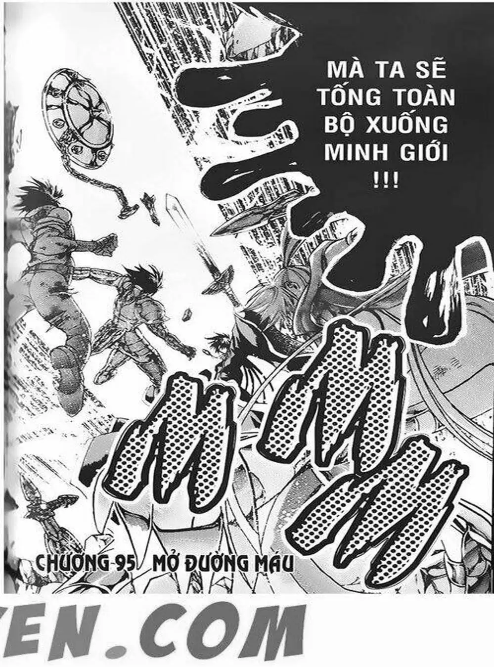 Truyện Tranh Truyền Thuyết Minh Vương - Sain Saiyan: The Lost Canvas trang 4