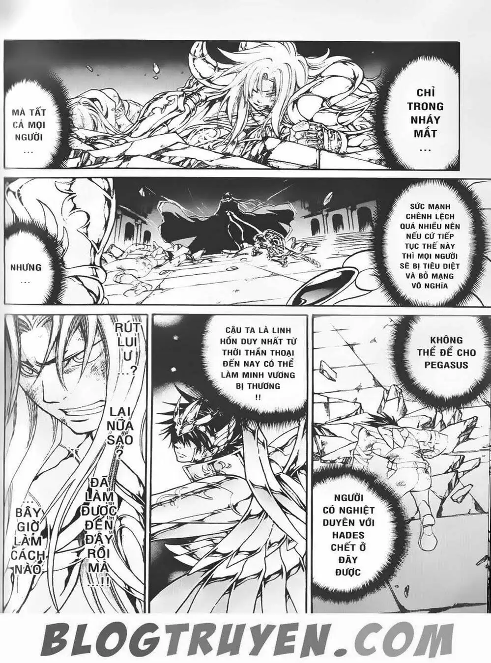 Truyện Tranh Truyền Thuyết Minh Vương - Sain Saiyan: The Lost Canvas trang 4