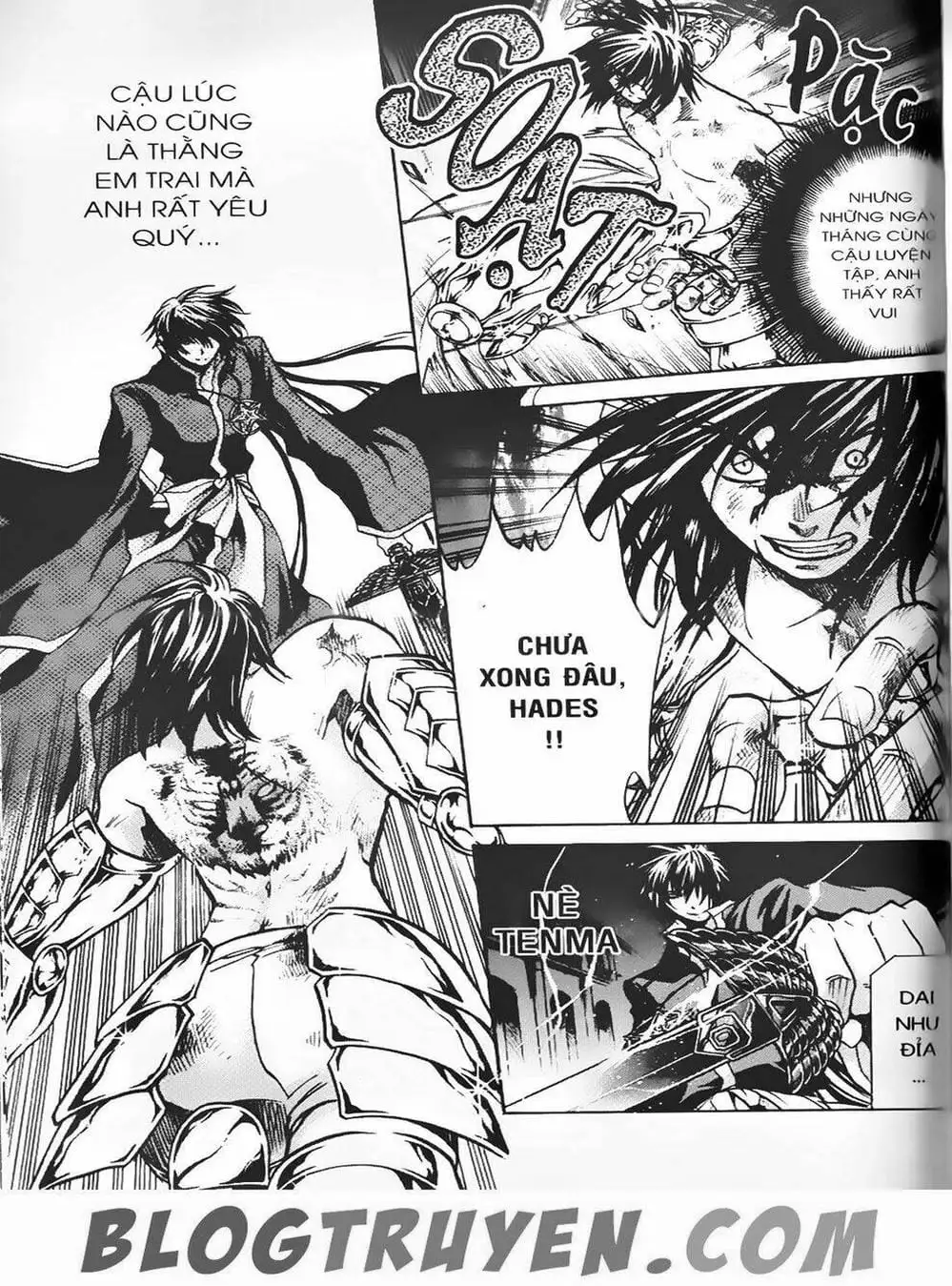 Truyện Tranh Truyền Thuyết Minh Vương - Sain Saiyan: The Lost Canvas trang 4