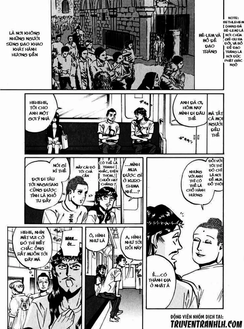 Truyện Tranh Chúa Jesus Và Phật Gautama - Saint Oniisan trang 3