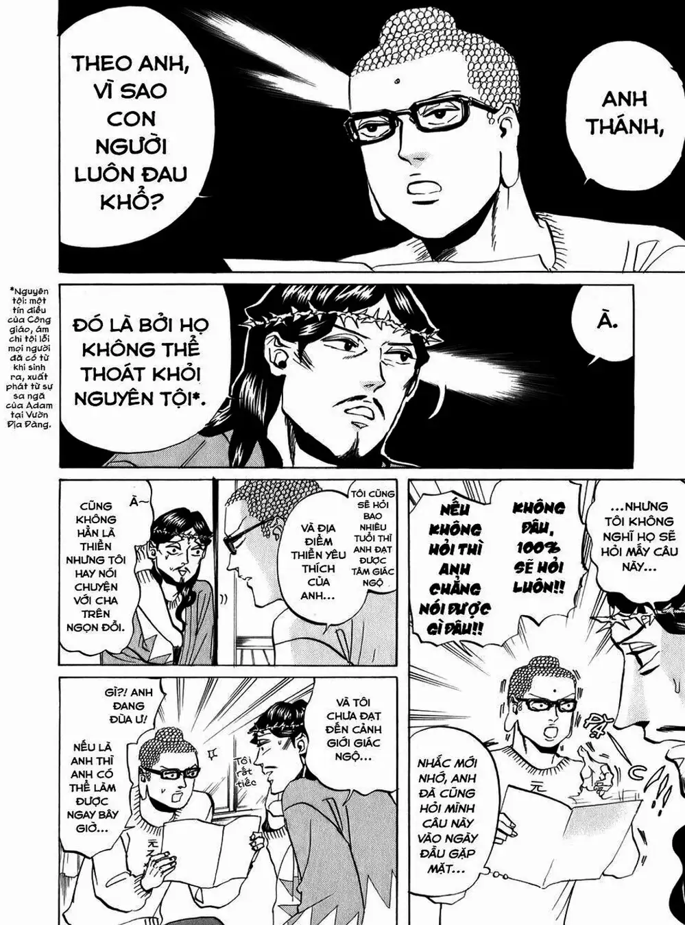 Truyện Tranh Chúa Jesus Và Phật Gautama - Saint Oniisan trang 3