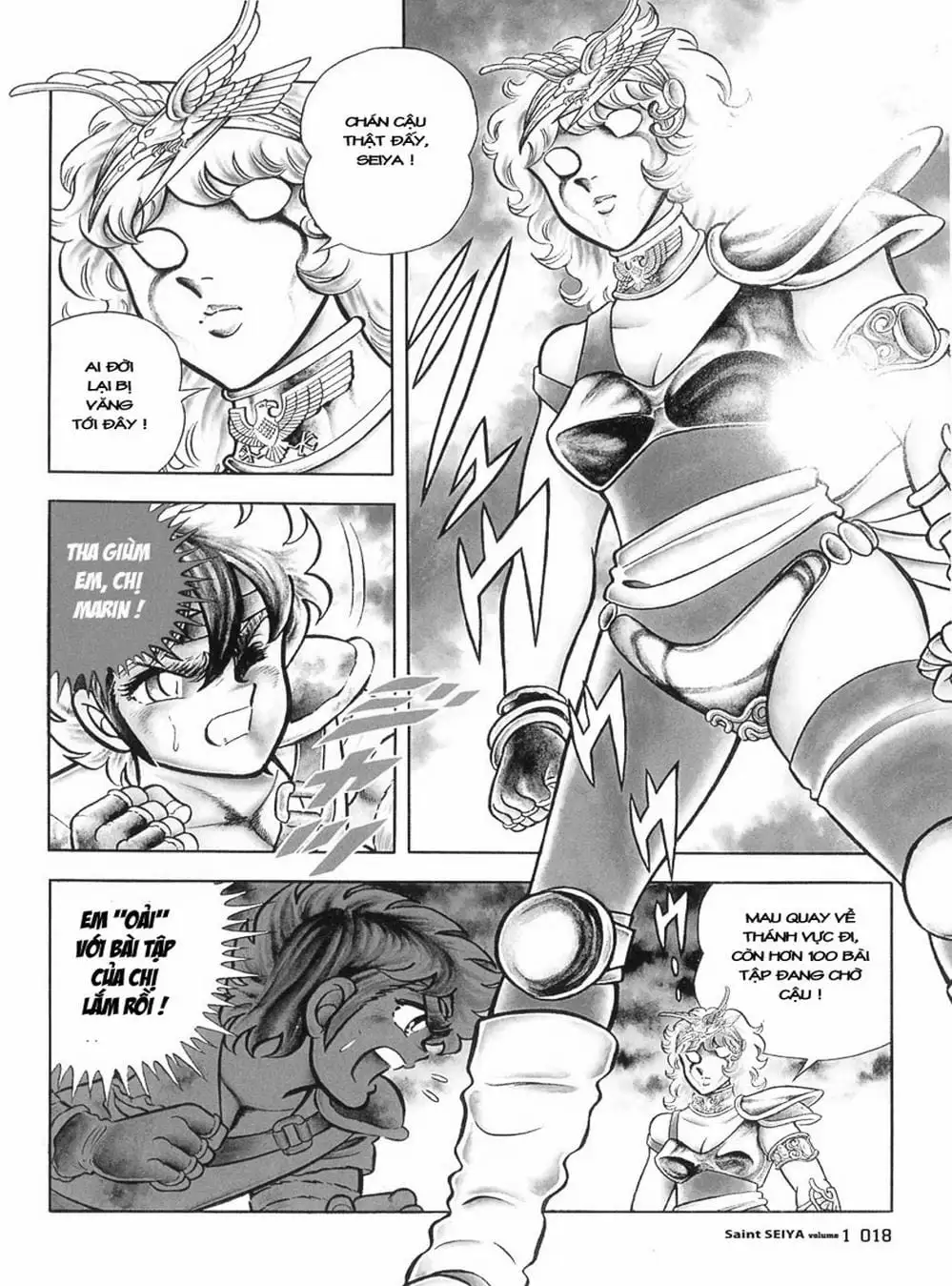Truyện Tranh Áo Giáp Vàng - Saint Seiya trang 4