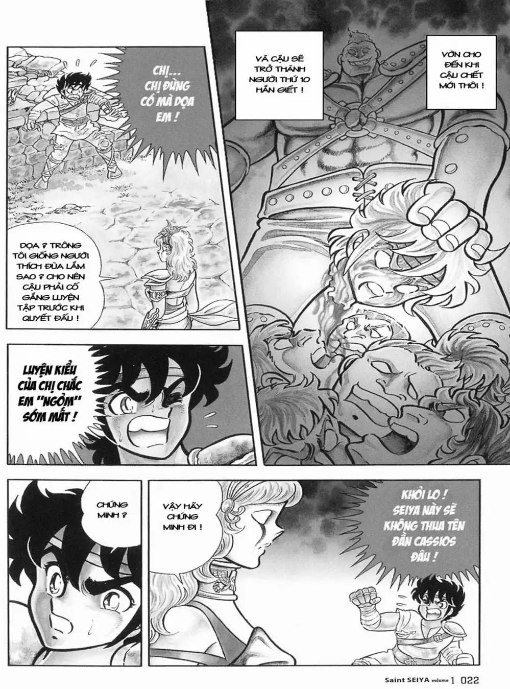 Truyện Tranh Áo Giáp Vàng - Saint Seiya trang 4