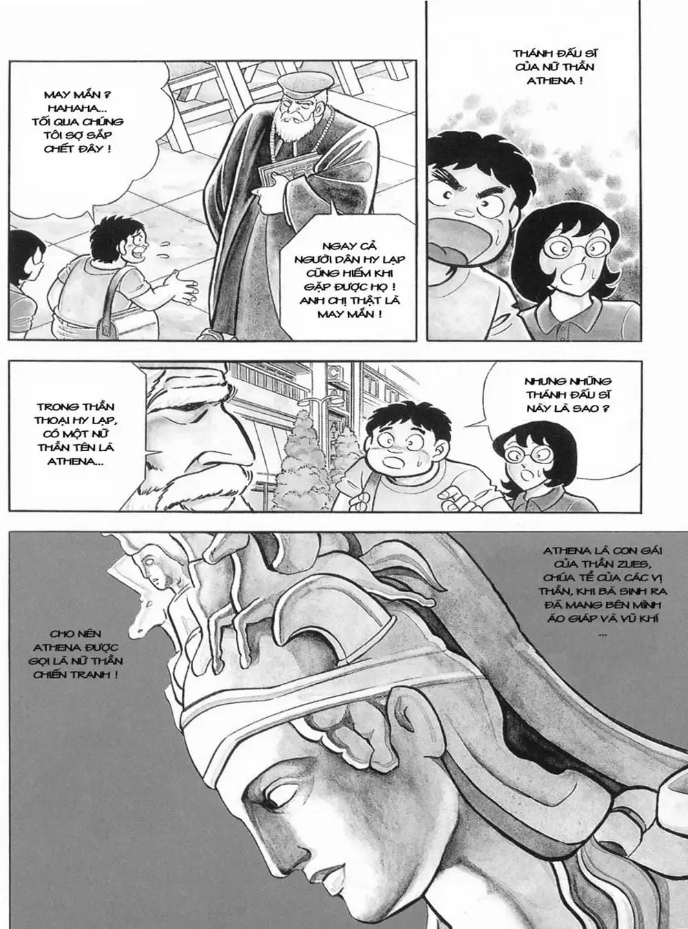 Truyện Tranh Áo Giáp Vàng - Saint Seiya trang 4