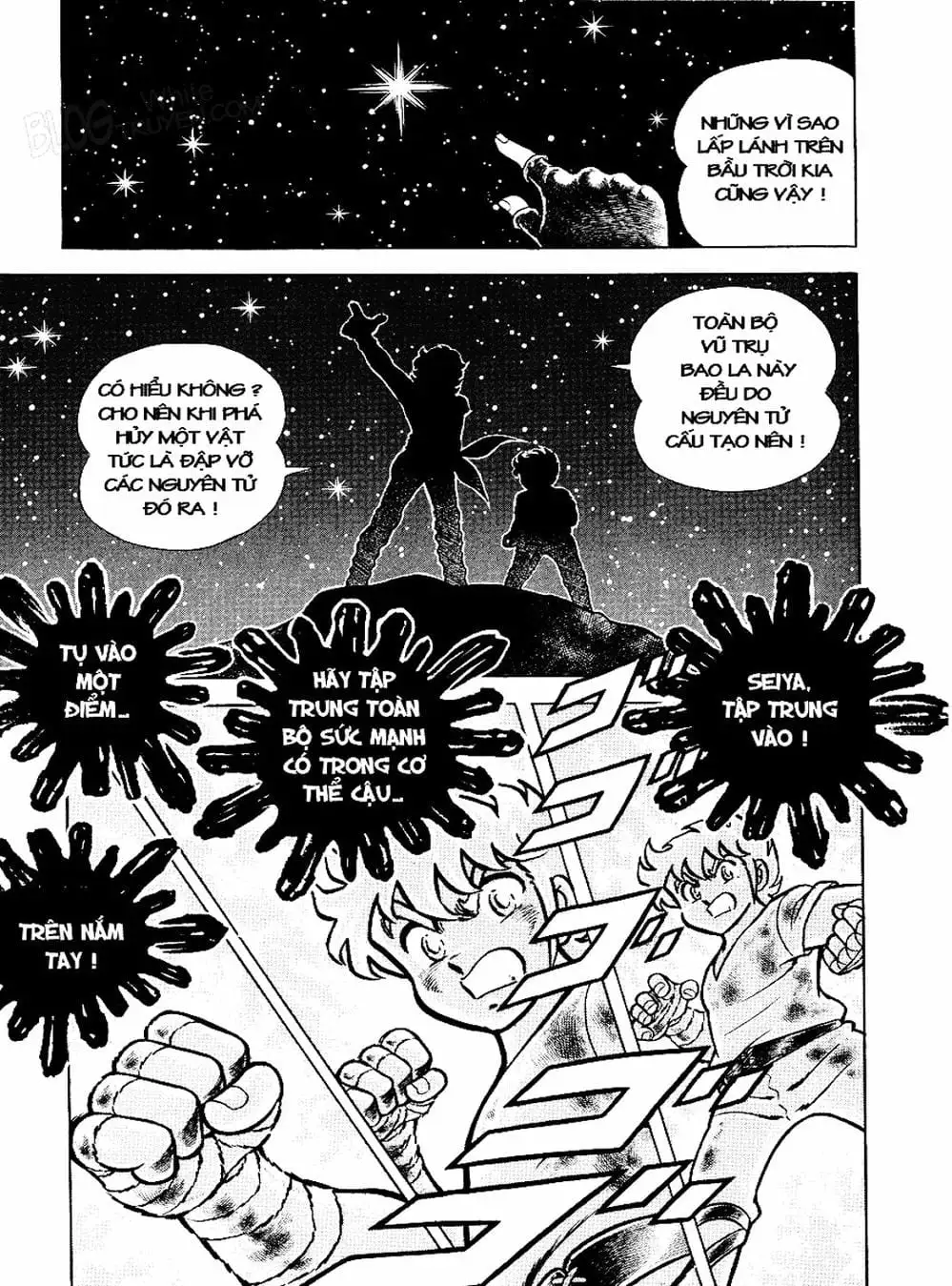 Truyện Tranh Áo Giáp Vàng - Saint Seiya trang 4