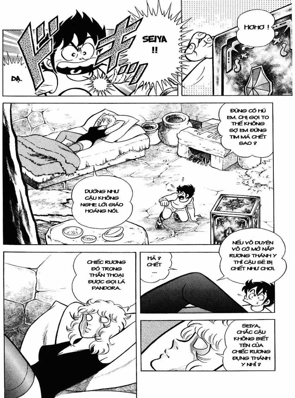 Truyện Tranh Áo Giáp Vàng - Saint Seiya trang 4