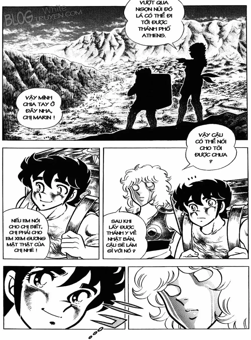 Truyện Tranh Áo Giáp Vàng - Saint Seiya trang 4
