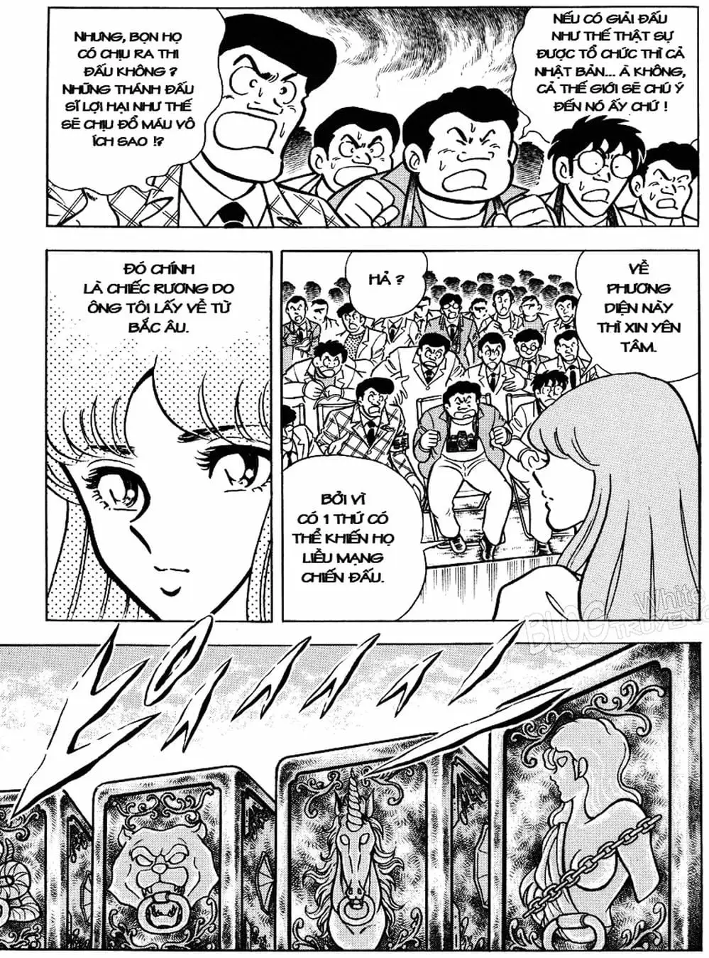 Truyện Tranh Áo Giáp Vàng - Saint Seiya trang 4