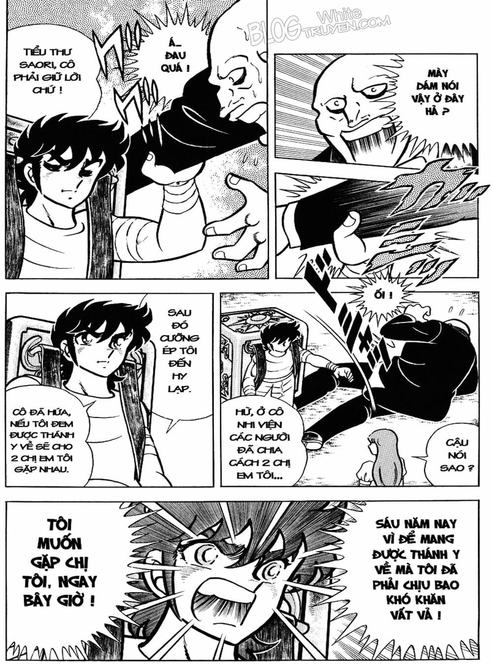Truyện Tranh Áo Giáp Vàng - Saint Seiya trang 4