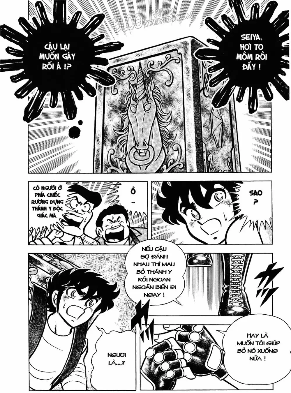 Truyện Tranh Áo Giáp Vàng - Saint Seiya trang 4