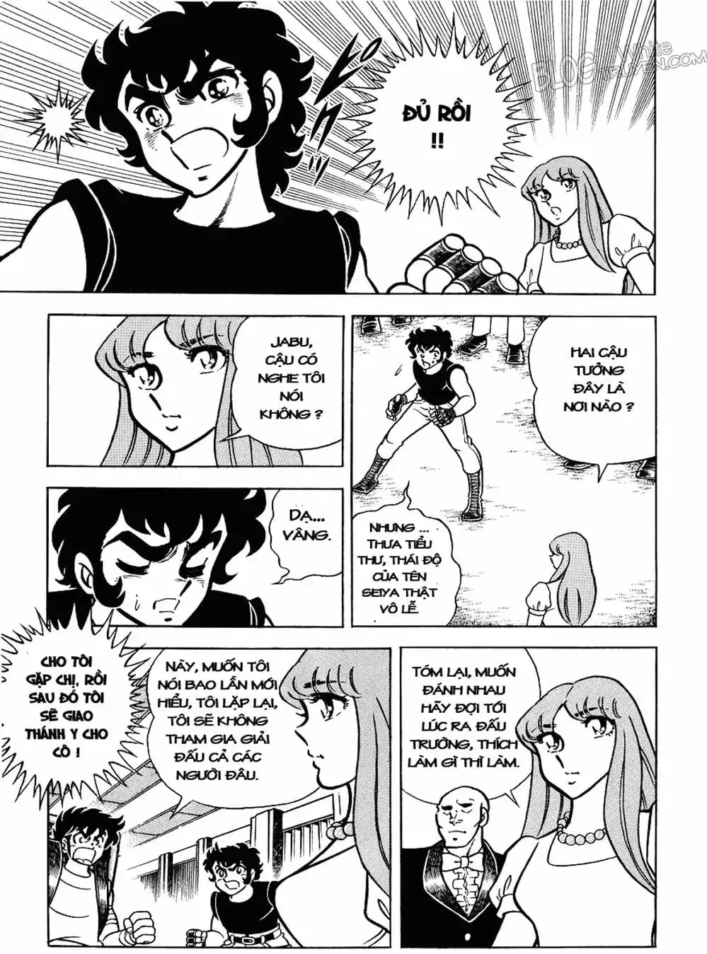 Truyện Tranh Áo Giáp Vàng - Saint Seiya trang 4