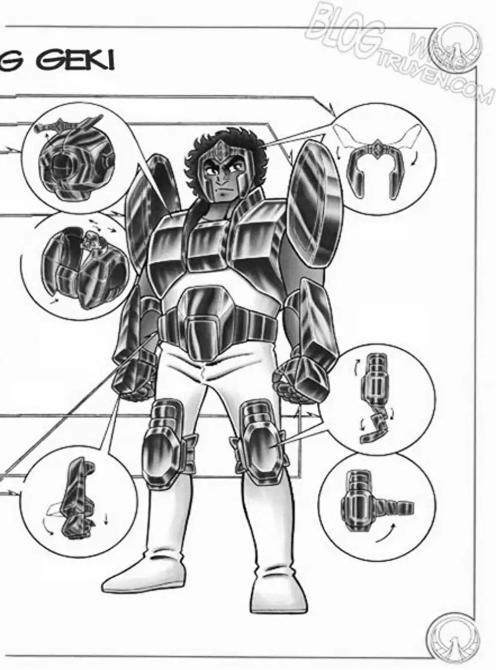Truyện Tranh Áo Giáp Vàng - Saint Seiya trang 4