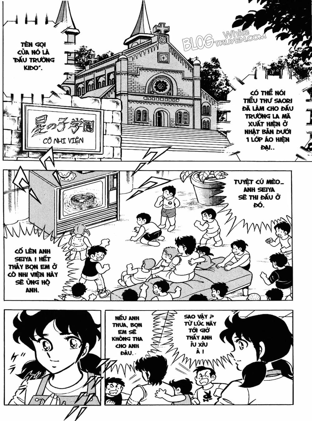 Truyện Tranh Áo Giáp Vàng - Saint Seiya trang 4