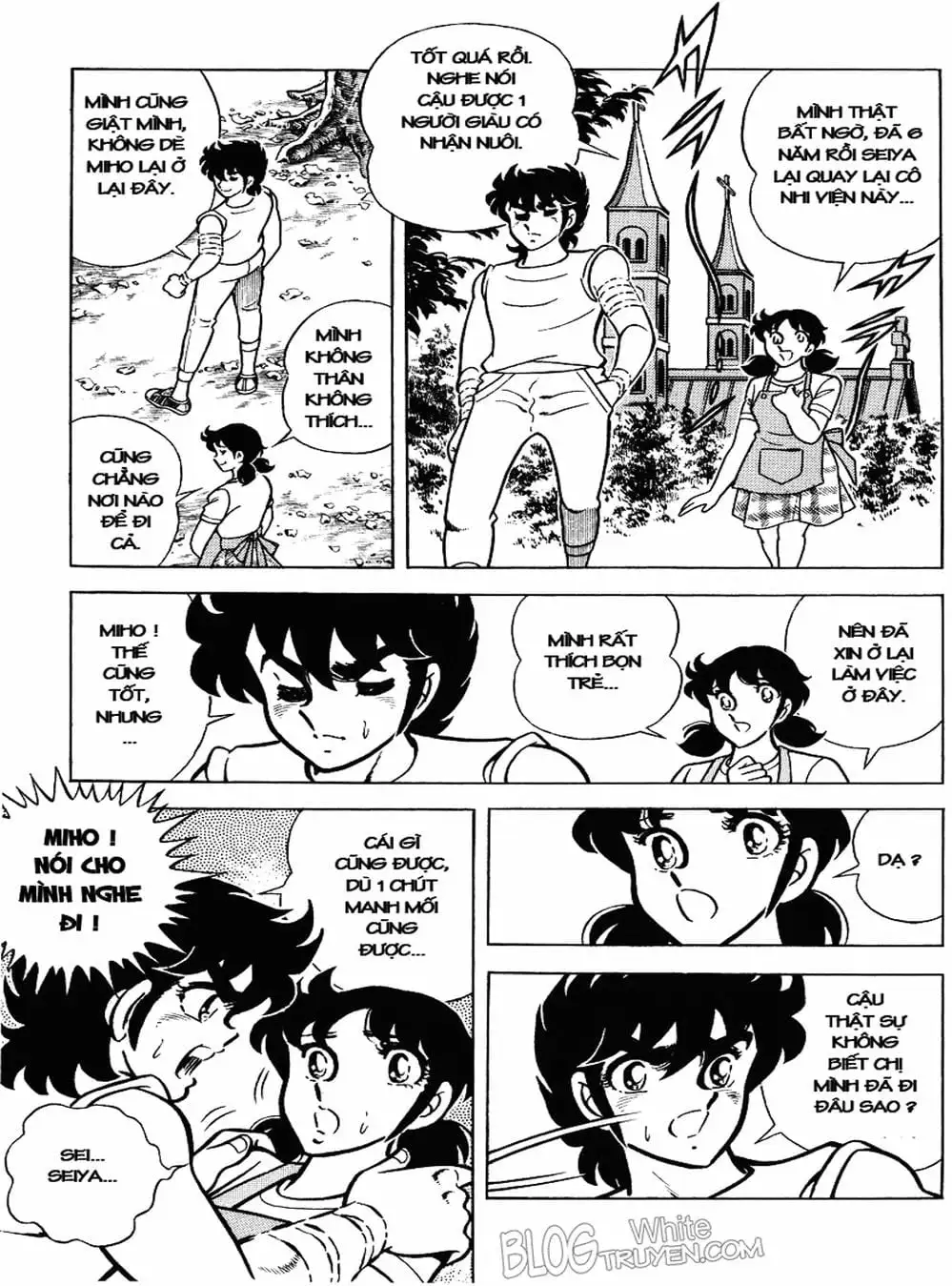 Truyện Tranh Áo Giáp Vàng - Saint Seiya trang 4