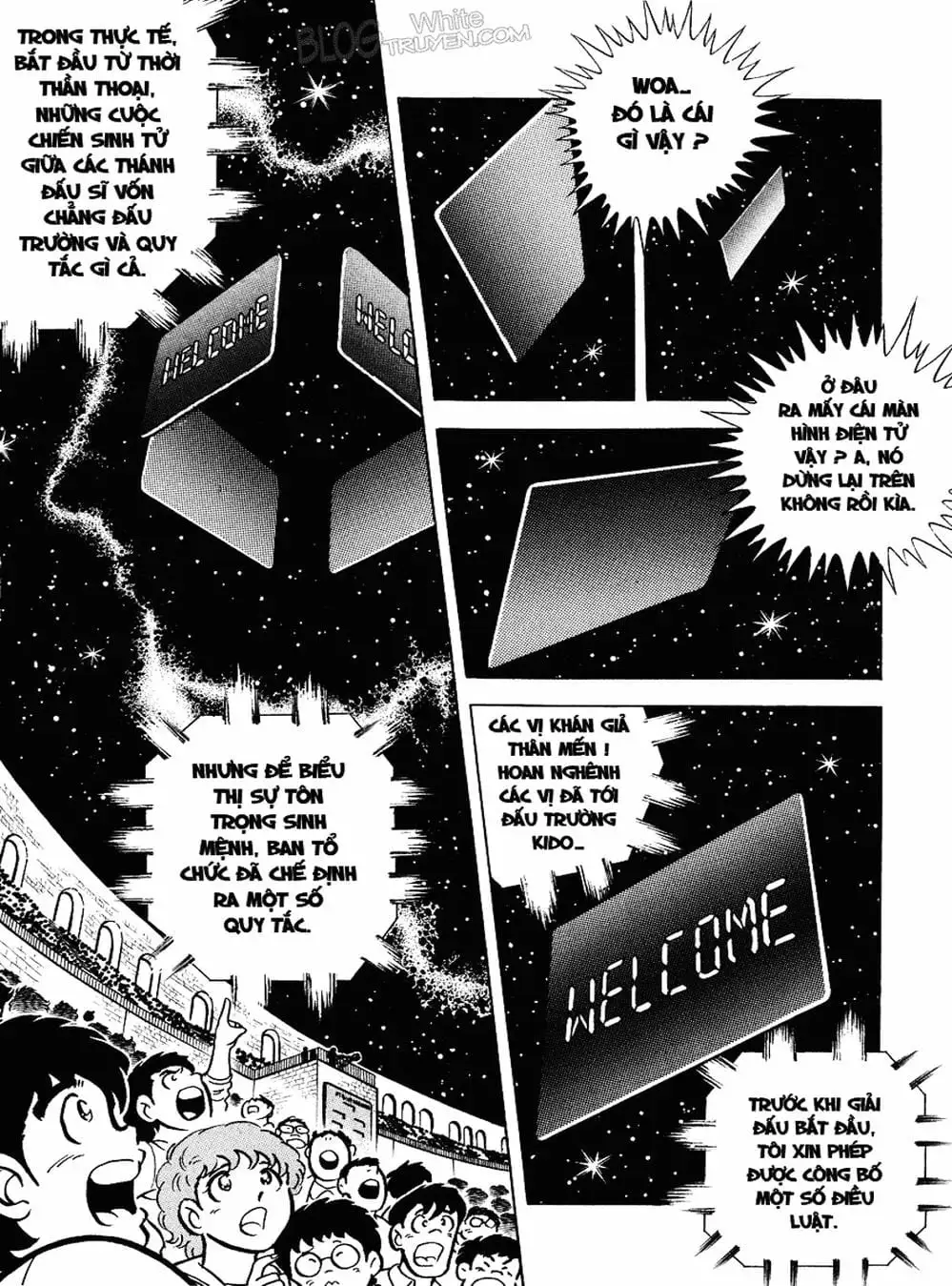 Truyện Tranh Áo Giáp Vàng - Saint Seiya trang 4