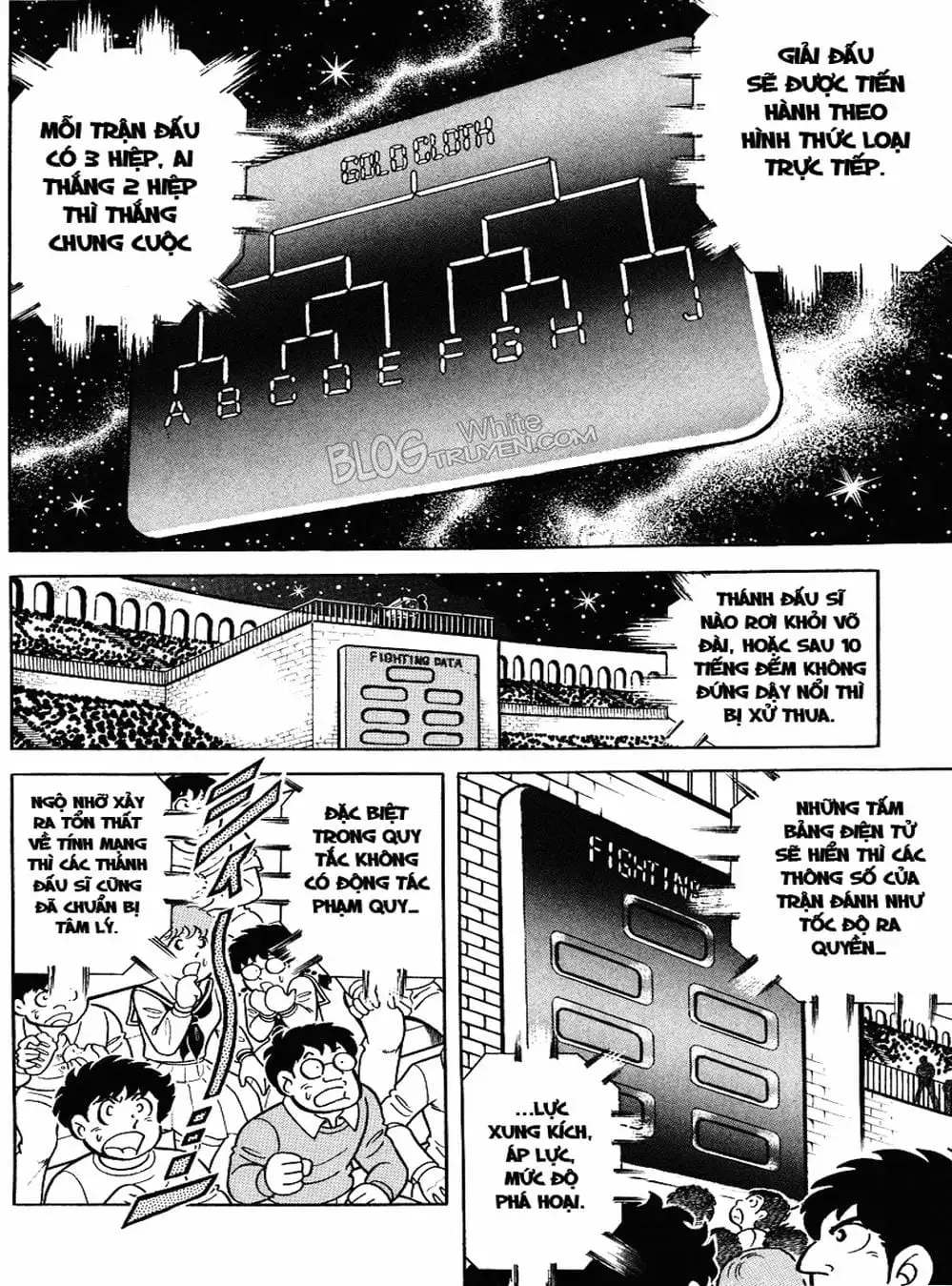 Truyện Tranh Áo Giáp Vàng - Saint Seiya trang 4