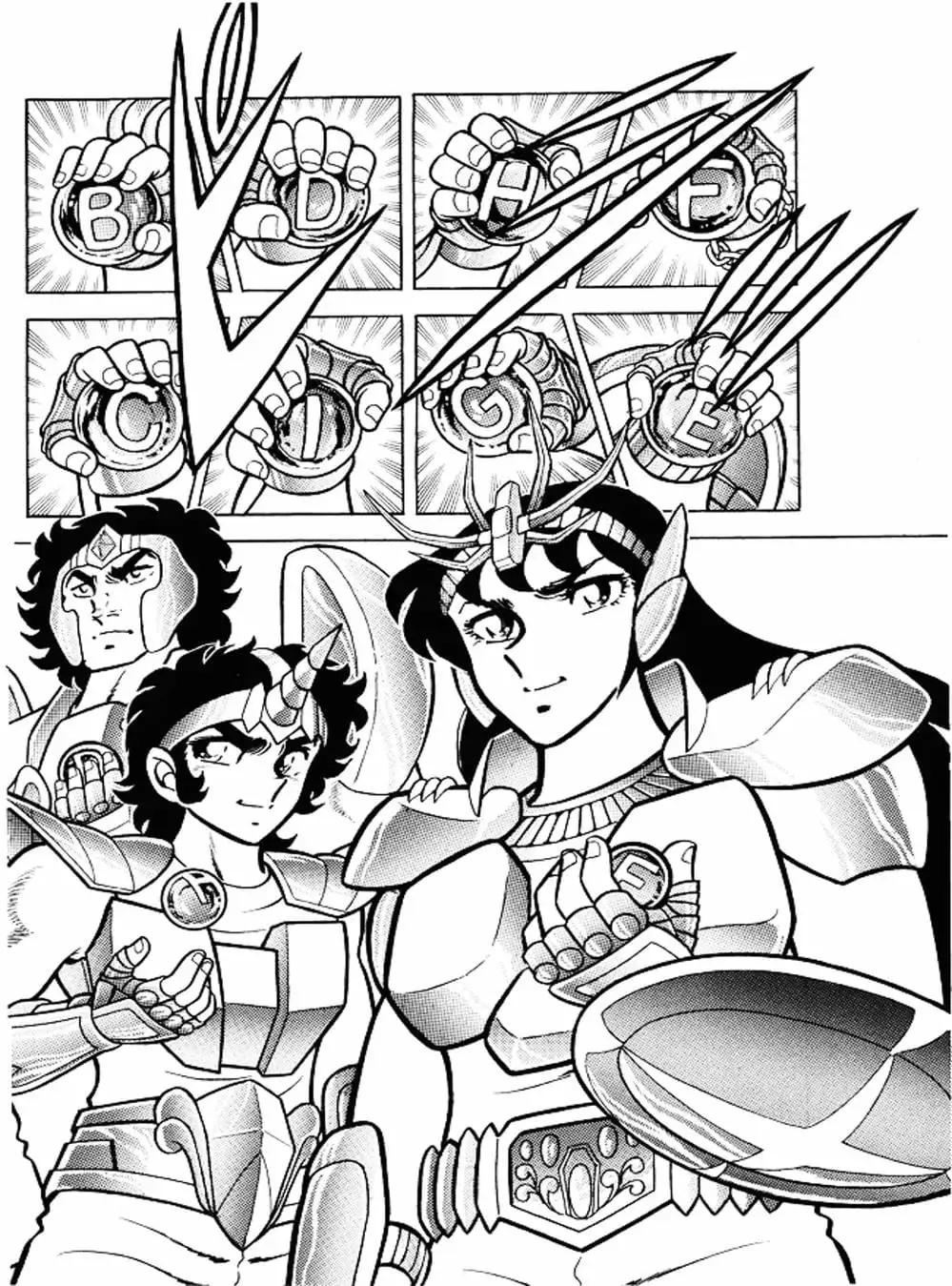 Truyện Tranh Áo Giáp Vàng - Saint Seiya trang 4