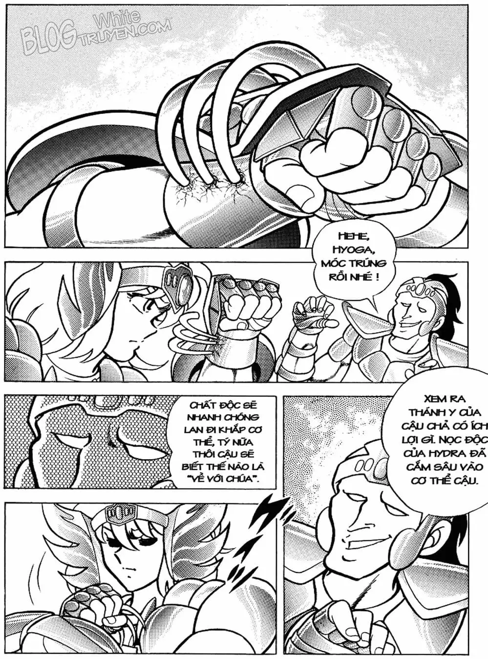 Truyện Tranh Áo Giáp Vàng - Saint Seiya trang 4