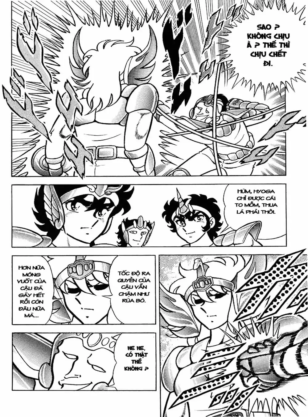 Truyện Tranh Áo Giáp Vàng - Saint Seiya trang 4