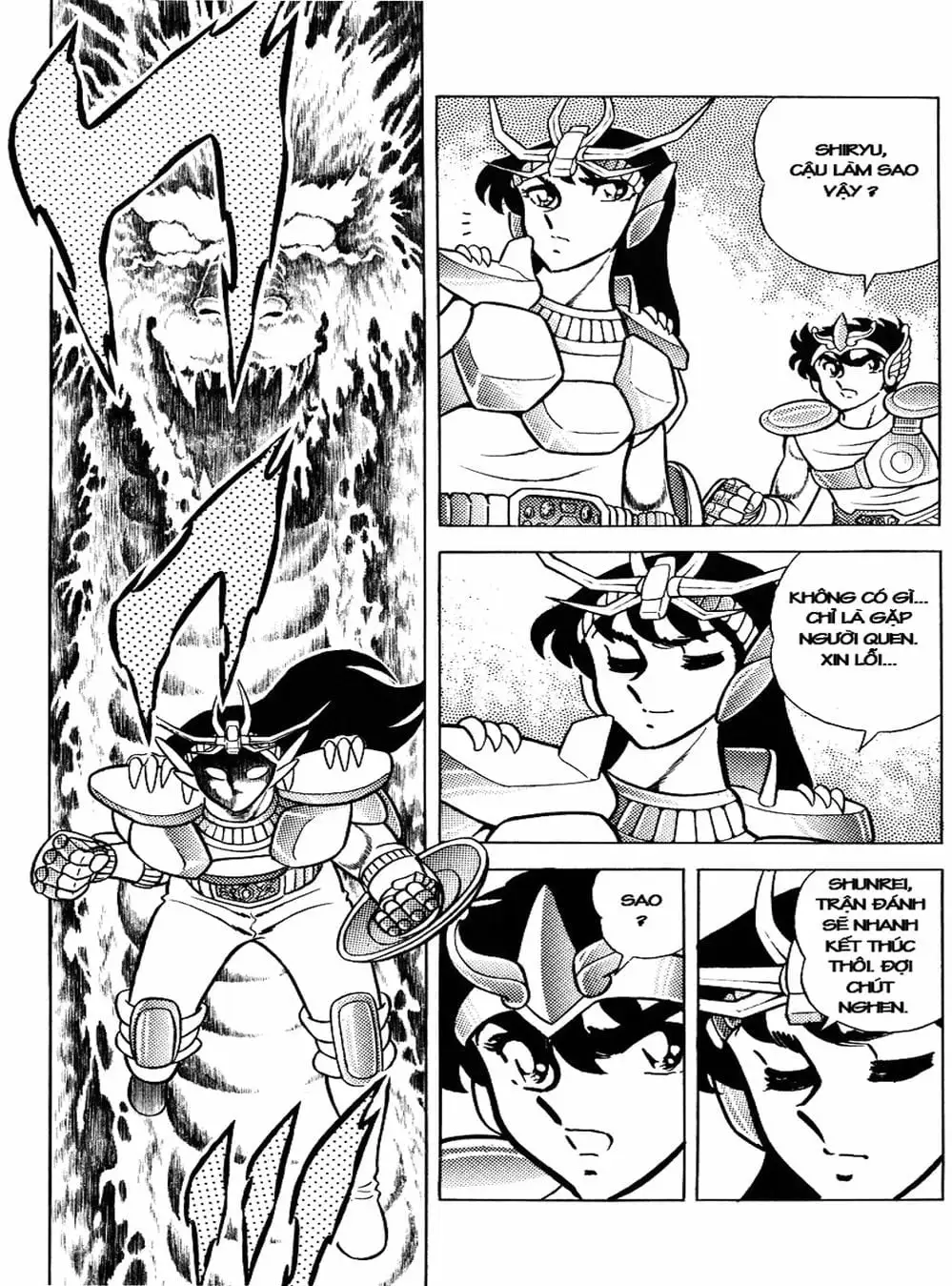 Truyện Tranh Áo Giáp Vàng - Saint Seiya trang 4