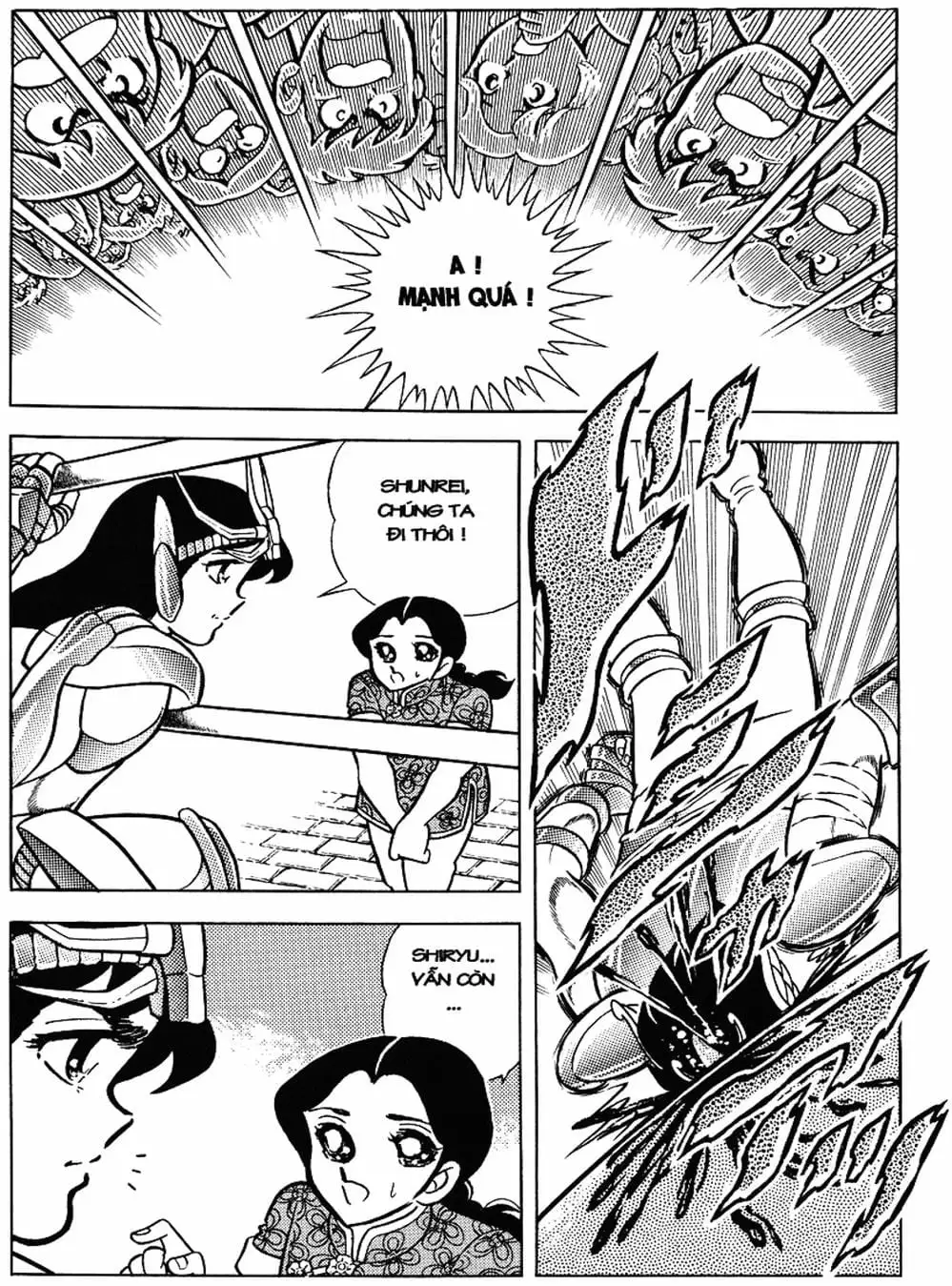 Truyện Tranh Áo Giáp Vàng - Saint Seiya trang 4