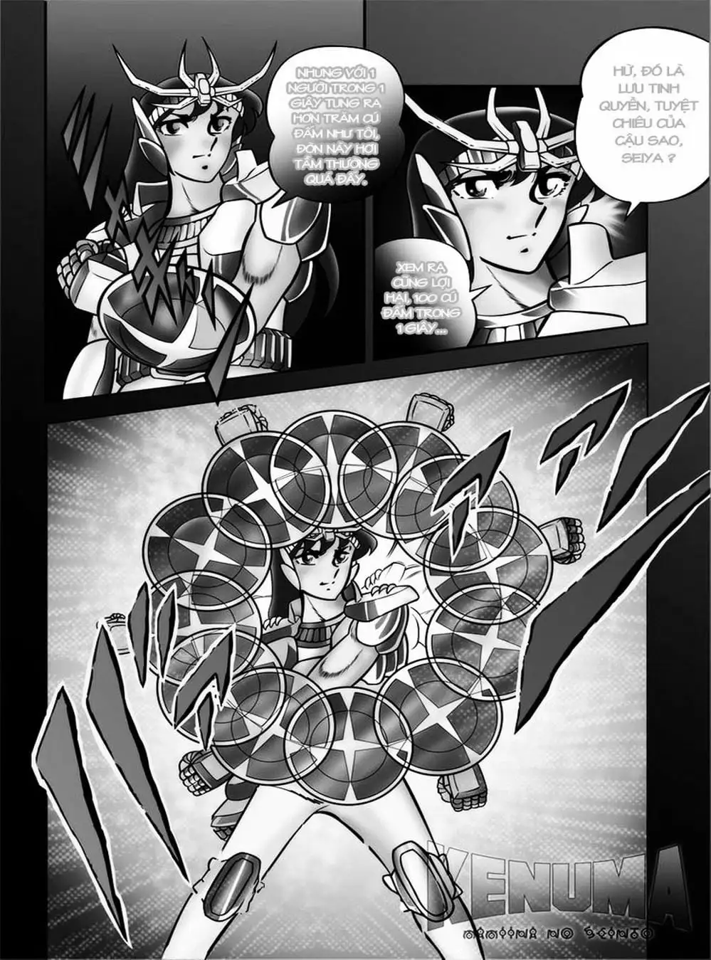 Truyện Tranh Áo Giáp Vàng - Saint Seiya trang 4
