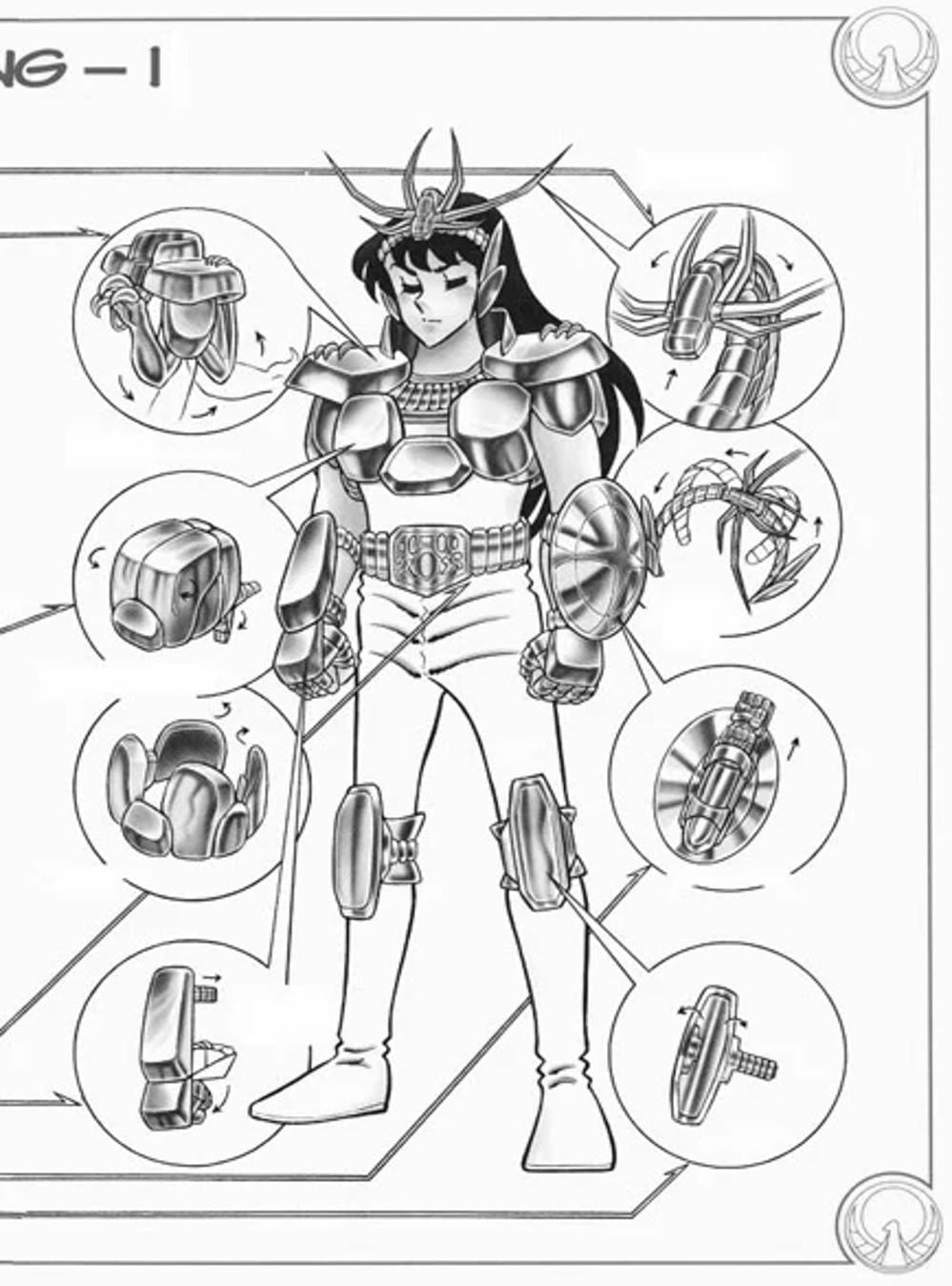 Truyện Tranh Áo Giáp Vàng - Saint Seiya trang 4