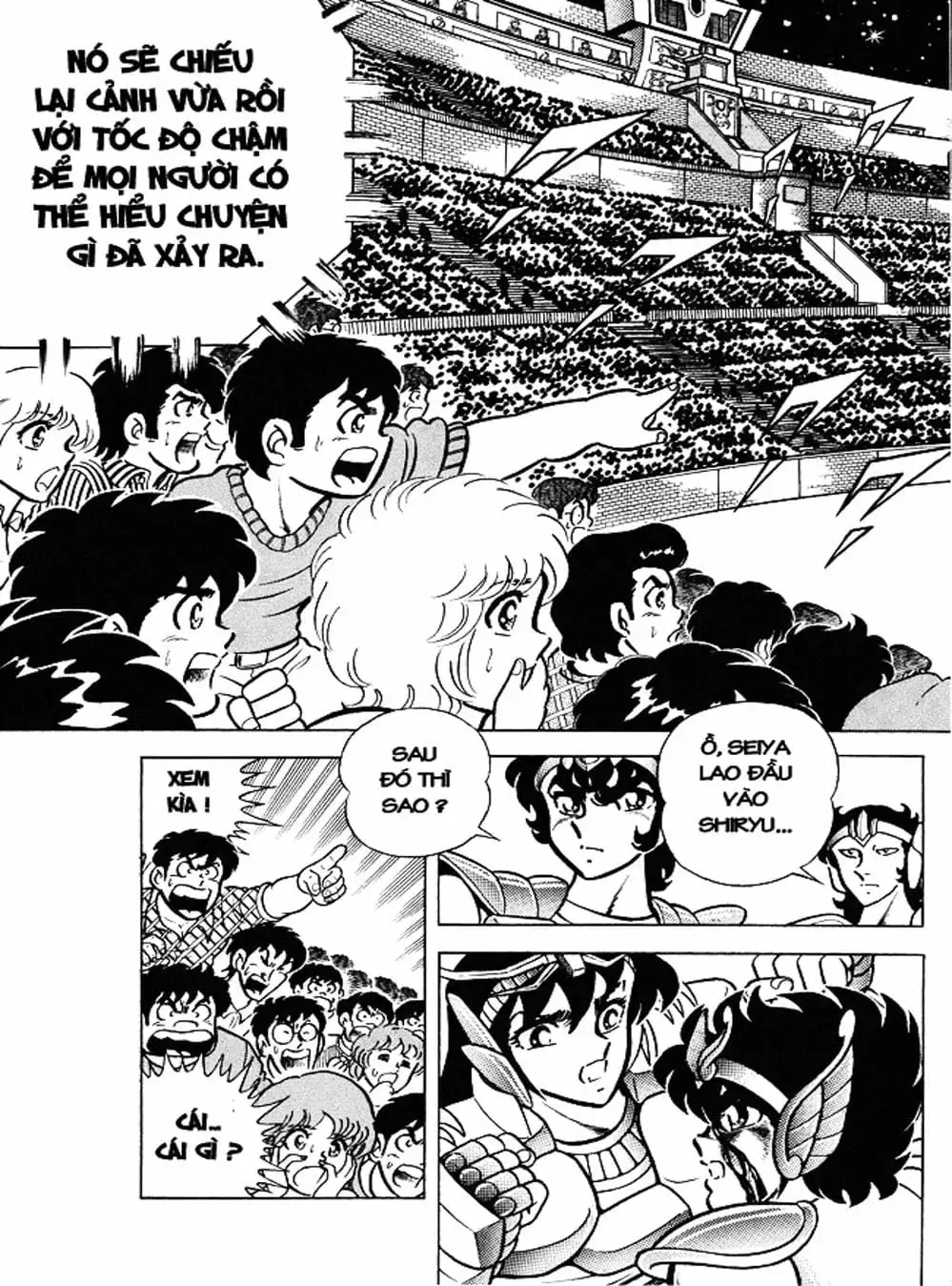 Truyện Tranh Áo Giáp Vàng - Saint Seiya trang 4