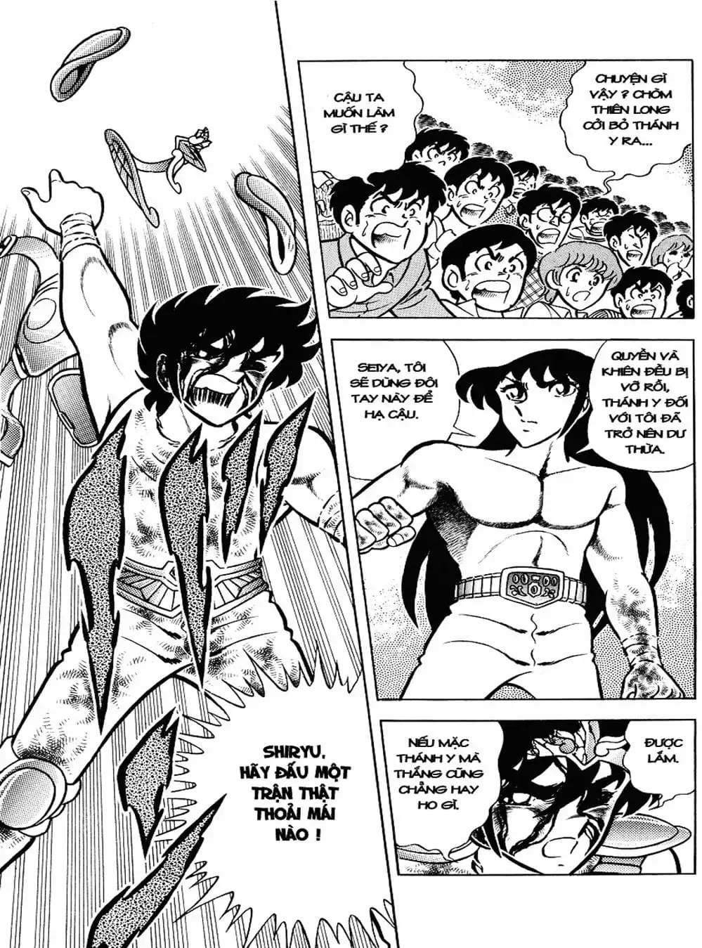 Truyện Tranh Áo Giáp Vàng - Saint Seiya trang 4