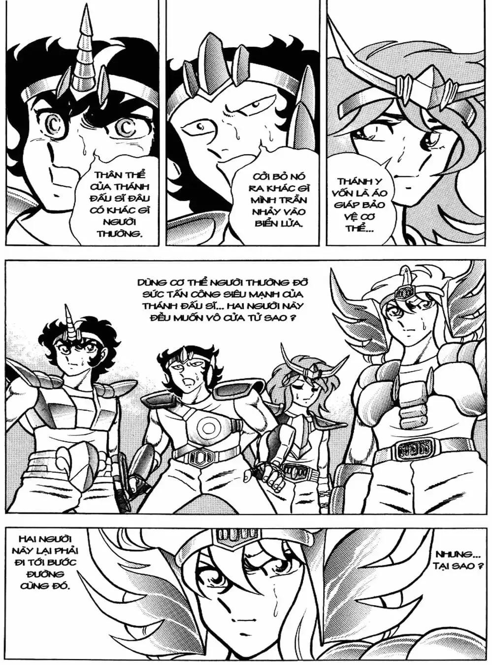 Truyện Tranh Áo Giáp Vàng - Saint Seiya trang 4