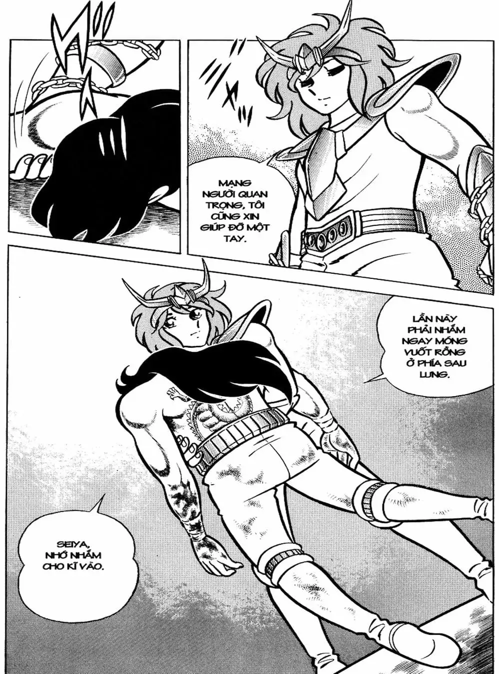 Truyện Tranh Áo Giáp Vàng - Saint Seiya trang 4