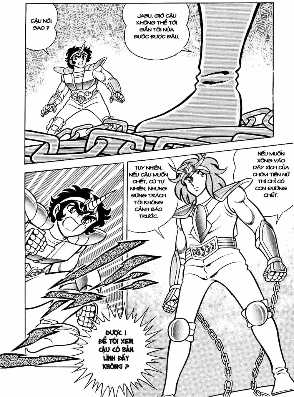 Truyện Tranh Áo Giáp Vàng - Saint Seiya trang 4