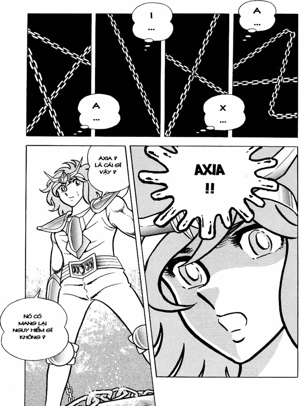 Truyện Tranh Áo Giáp Vàng - Saint Seiya trang 4