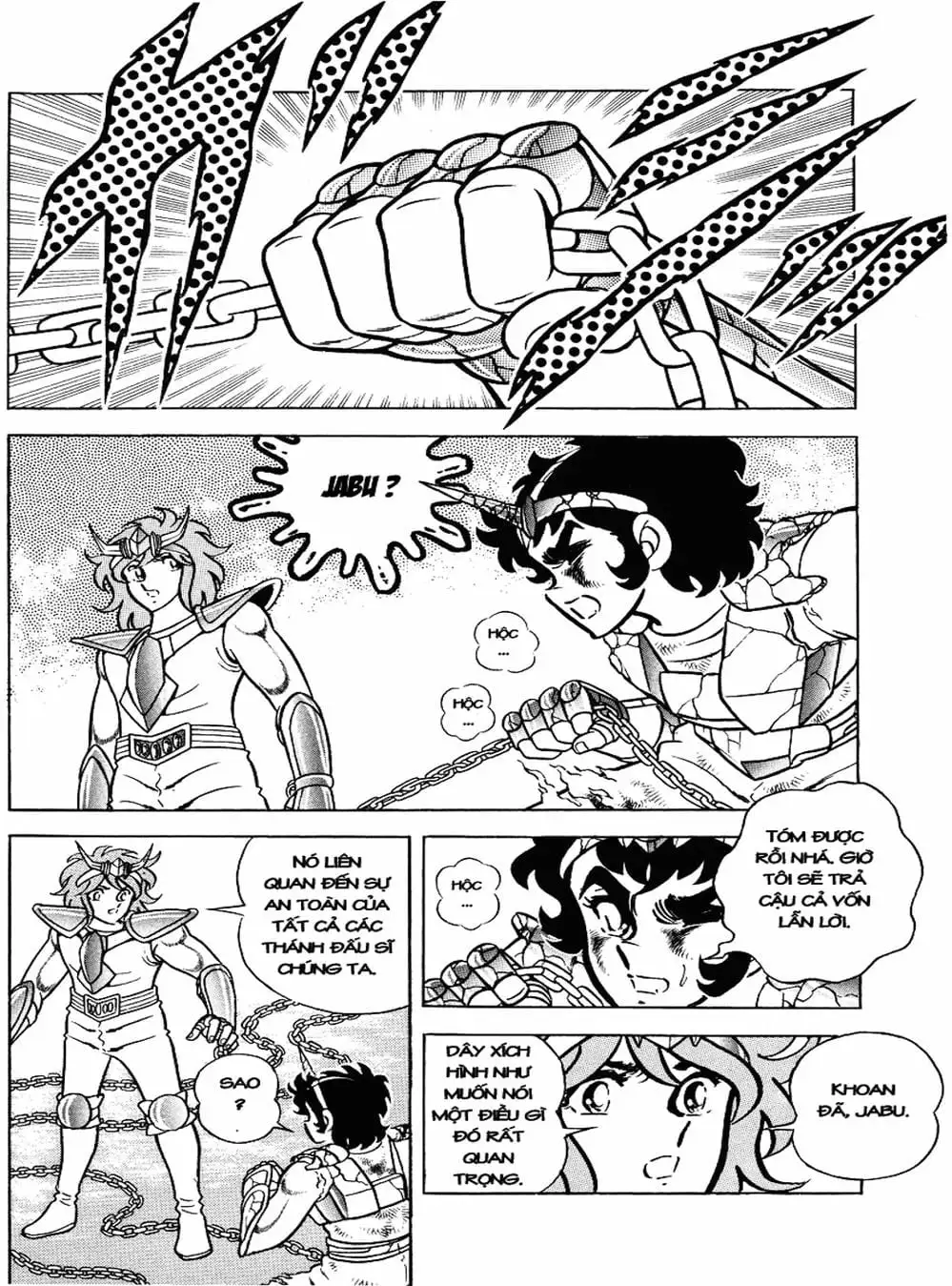 Truyện Tranh Áo Giáp Vàng - Saint Seiya trang 4