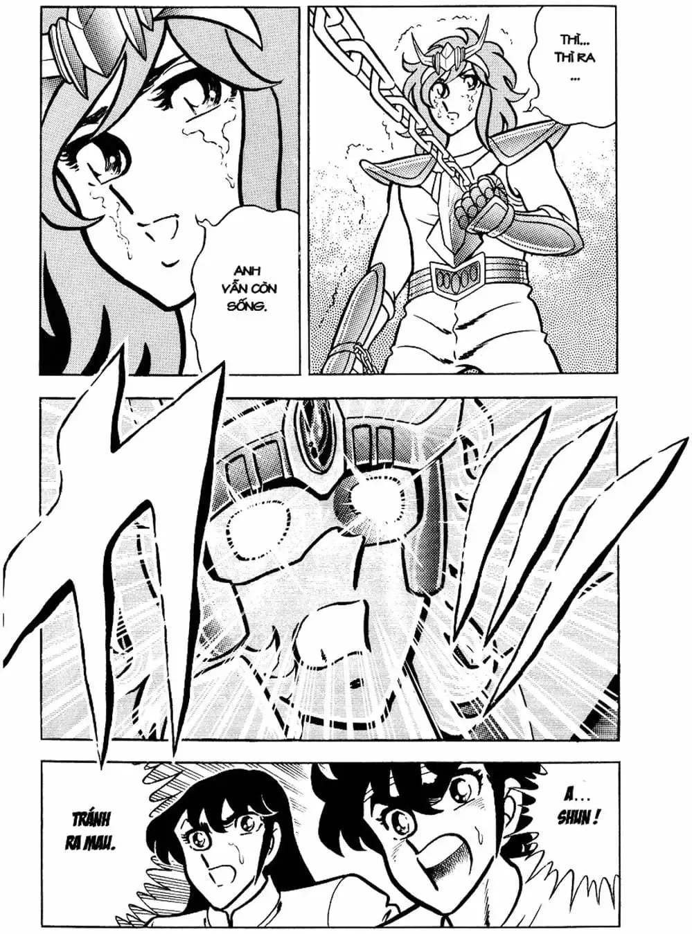 Truyện Tranh Áo Giáp Vàng - Saint Seiya trang 4