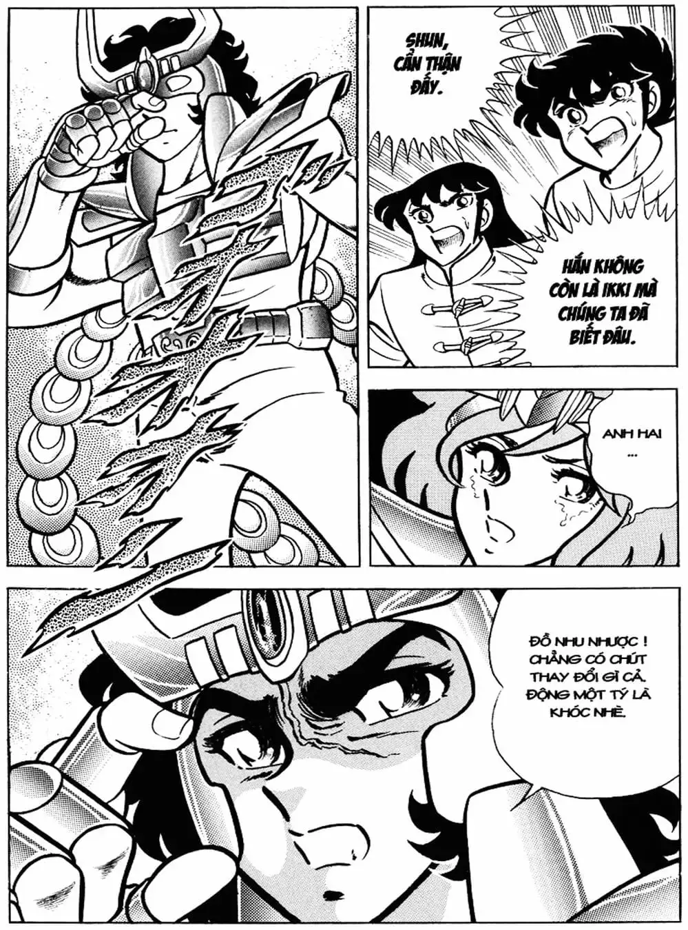 Truyện Tranh Áo Giáp Vàng - Saint Seiya trang 4