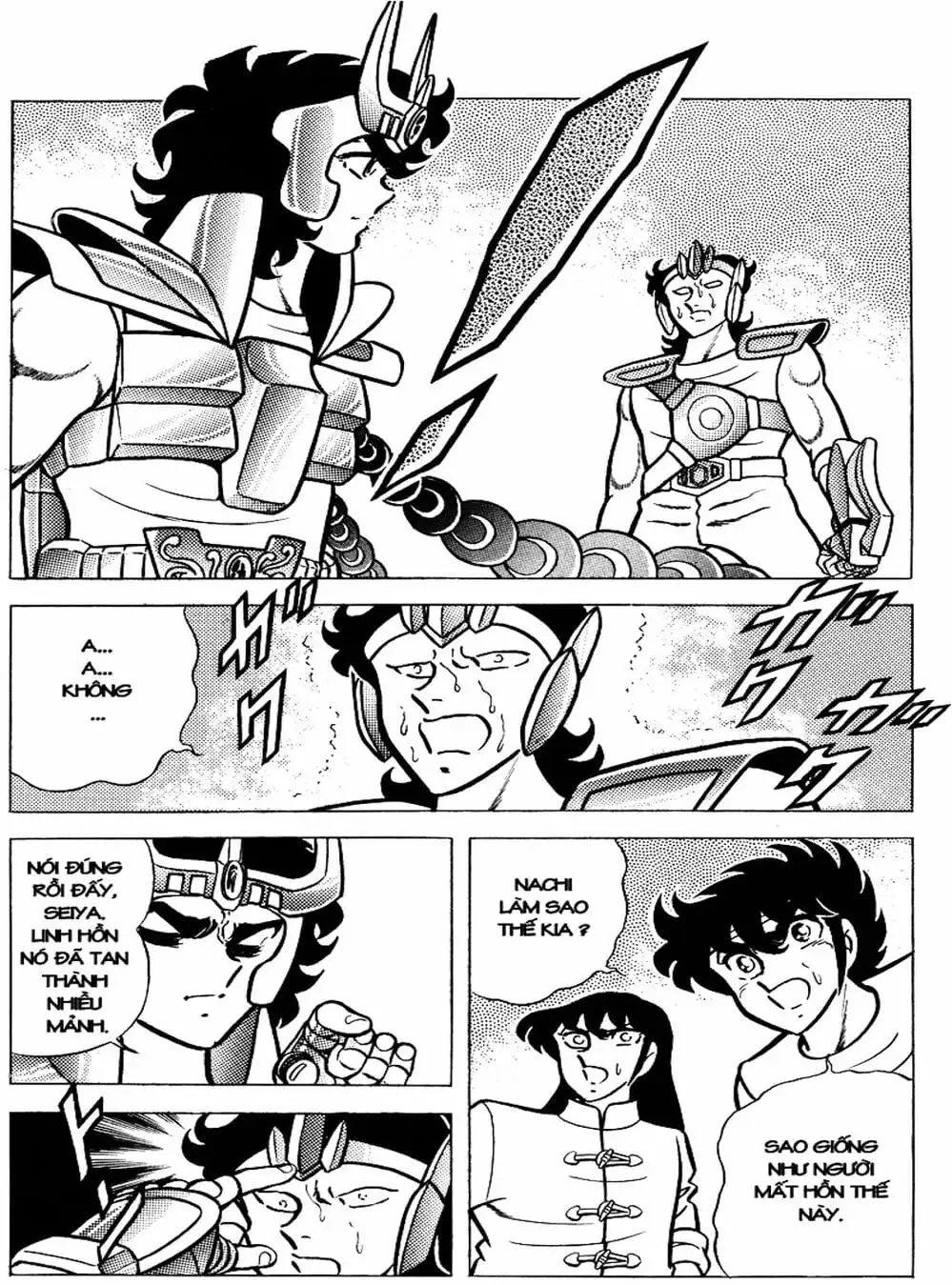Truyện Tranh Áo Giáp Vàng - Saint Seiya trang 4