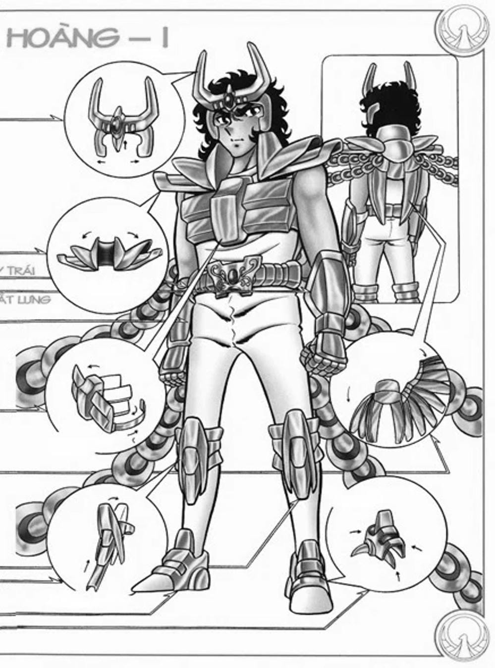 Truyện Tranh Áo Giáp Vàng - Saint Seiya trang 4