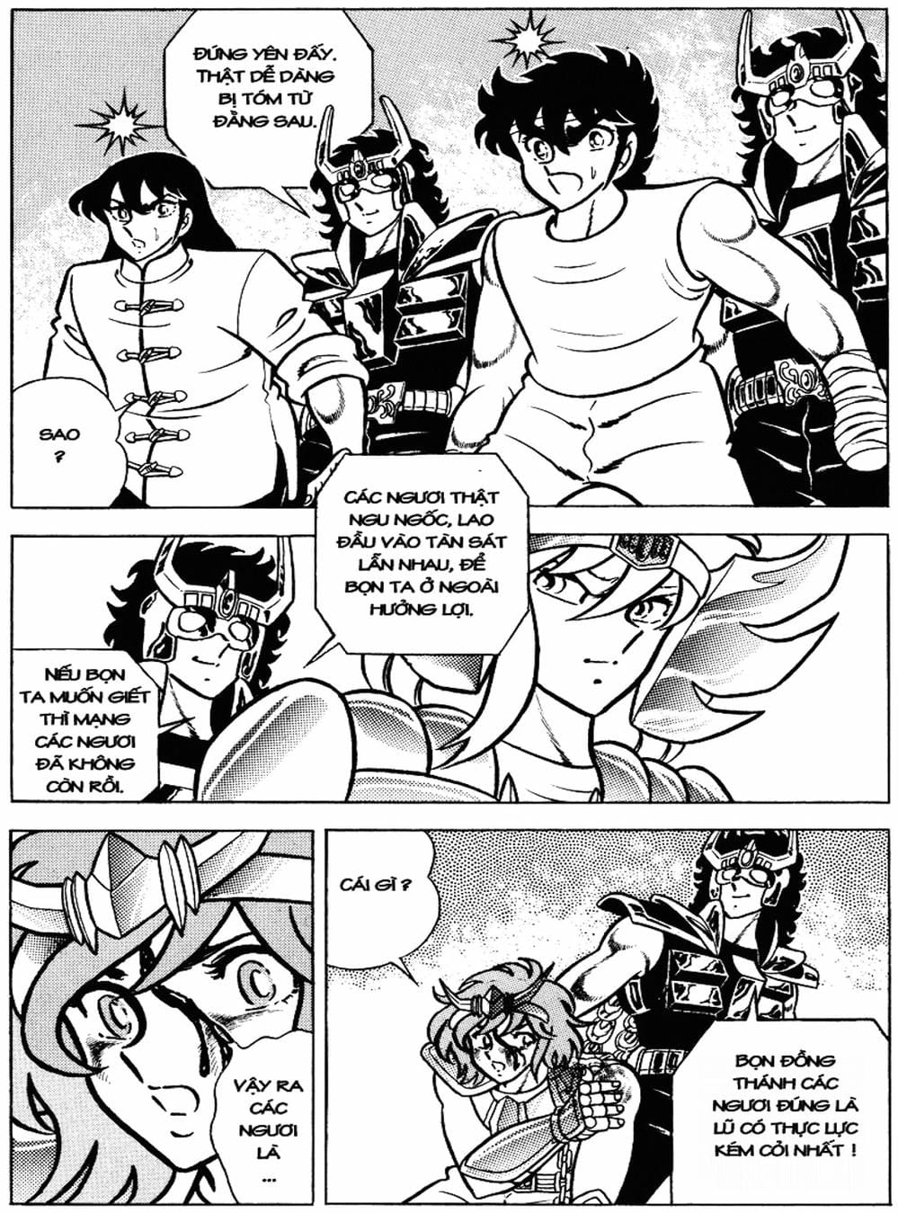 Truyện Tranh Áo Giáp Vàng - Saint Seiya trang 4